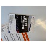 $55 ECO-WORTHY 100W Solar Panel 18V Monocrystalline