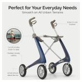 $699 byACRE Carbon Ultralight Rollator Walker with 4 Wheels and Seat
