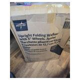 $80 Medline Upright Aluminum Junior Folding Walker