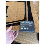 Callowaymills 2 ft x 3 ft Coir/Vinyl Indoor/Outdoor Door Mat