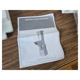 $298 Pemberly Row Weatherproof Traditional Plastic Mail Post in White