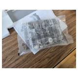 $298 Pemberly Row Weatherproof Traditional Plastic Mail Post in White