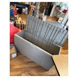 $72 Keter Marvel Plus 71-Gallon Resin Outdoor Storage Box, Light Grey