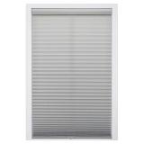 DEZ FURNISHINGS Cordless 1" Light Filtering Pleated Shade, 50x48"