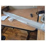 DEZ FURNISHINGS Cordless 1" Light Filtering Pleated Shade, 50x48"