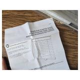 DEZ FURNISHINGS Cordless 1" Light Filtering Pleated Shade, 50x48"