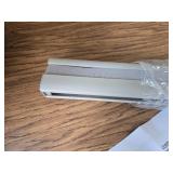 DEZ FURNISHINGS Cordless 1" Light Filtering Pleated Shade, 50x48"