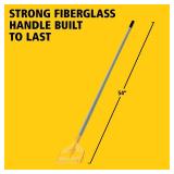 Rubbermaid Invader 54" Fiberglass Wet Mop Handle, 1" Headband