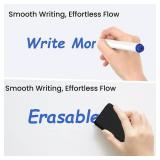 Magnetic Whiteboard 36x24 Kit with 2 Markers, Tray, Mounting