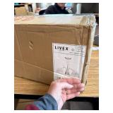 $218 Woodside 24in. 5-Light Bronze Industrial Convertible Chandelier