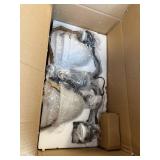 $218 Woodside 24in. 5-Light Bronze Industrial Convertible Chandelier