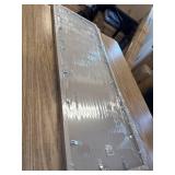 $85 36x13 Natural Wood Frame | UV Acrylic, Backing, Hardware