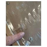 $85 36x13 Natural Wood Frame | UV Acrylic, Backing, Hardware