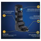 $53 United Ortho Air Cam Walker Fracture Boot, Medium, Black