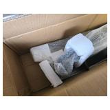 VEVOR Outdoor Step Handrails for 2 3 Steps, Wrought Iron Black