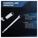 Neiko 00211A 1/2-In Drive Extension Breaker Bar, 18-In Long, CrV