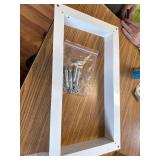 VEVOR Crawl Space Flood Vent, 8"H x 16"W x 2"D, Wall Mounted