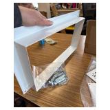 VEVOR Crawl Space Flood Vent, 8"H x 16"W x 2"D, Wall Mounted