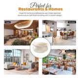 OCS Parts Ivory White Stoneware Onion Soup Bowls, Set of 2, 12 oz