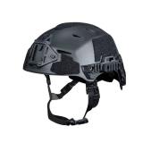 NEW Wendy EX 3.0 Rail Lightweight Tactical Bump Helmet Knob Adjustable Fit Padded BLACK