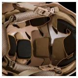 NEW Wendy EX 3.0 Rail Lightweight Tactical Bump Helmet Knob Adjustable Fit Padded BLACK