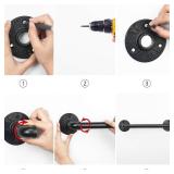 Jeasor Industrial Pipe Towel Bar