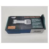Wappa Baby Double Safety Locks 4-Pack