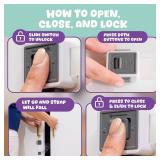 Wappa Baby Double Safety Locks 4-Pack