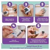 Wappa Baby Double Safety Locks 4-Pack