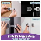 Wappa Baby Double Safety Locks 4-Pack