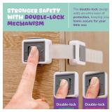 Wappa Baby Double Safety Locks 4-Pack