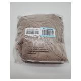 H.Versailtex 2-Piece Stretch Velvet Furniture Cover Set - Taupe