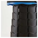 NEW Telescoping Stool Collapsible Portable Load 330 lb Camping Folding Seat - Black