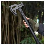 NEW Outdoor tactical axe and multi-purpose hammer, camping survival axe. (I.D. REQUIRED FOR PICK UP 18 OR OLDER)