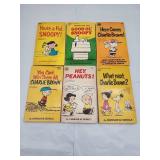 Volume 2 1970s Peanuts Comic Book Collection - Set of 6 Charles Schulz Books