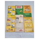 Volume 2 1970s Peanuts Comic Book Collection - Set of 6 Charles Schulz Books