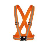 NEW Adjustable Reflective Belt Running Bicycle Safety Vest Running Vest GREEN