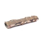 Muzzle Cover Tactical Molle Hunting Suppressor Silencer Cover Shooting CP CAMO