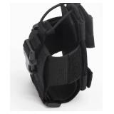 NEW Radio Holster For Waist Pack Belt Bag Pocket Molle Pouch Walkie Talkie Holder BLACK