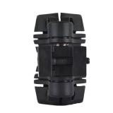 NEW Tactical Flashlight Helmet Holder Rail 21mm Rail Mount for Fast Mich Wendy M88 BLACK