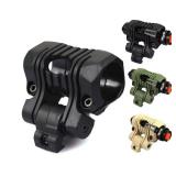 NEW Tactical Flashlight Helmet Holder Rail 21mm Rail Mount for Fast Mich Wendy M88 BLACK