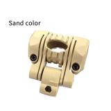 NEW Tactical Flashlight Helmet Holder Rail 21mm Rail Mount for Fast Mich Wendy M88 BLACK