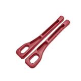 Multi-Functional Portable Car Seat Side Gap Filler Plug Storage Slot Universal Anti Drop Stuff for Car Seat RED