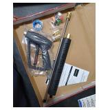 YAMATIC Pressure Washer Gun Wand with Swivel 3/8 Plug & M22 Coupler, Stainless Steel Extension Lance Replacement for Ryobi, Simpson, Craftsman Power Washer for Foam Cannon Car Wash, 4000 PSI