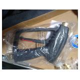 YAMATIC Pressure Washer Gun Wand with Swivel 3/8 Plug & M22 Coupler, Stainless Steel Extension Lance Replacement for Ryobi, Simpson, Craftsman Power Washer for Foam Cannon Car Wash, 4000 PSI