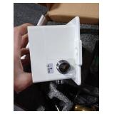 Gangang Automatic Sensor Touchless Bathroom Sink Faucet with Hole Cover Plate and Water Mixer Valve