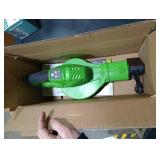 VERVEWAVE Leaf Blower Cordless, 20V Electric Blower with 2 X 2.0Ah Batteries and Fast Charger, 3 Speed Control, Handheld Lightweight Leaf Blower for Lawn Care, Patio, Garden Cleaning, etc MISSING ONE 