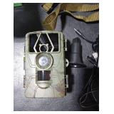 Solar Trail Camera 8K 30FPS, 60MP Bluetooth WiFi Game Camera, APP Control Trail Cam, 120° Detection Angle/Night Vision/0.1S Trigger Motion Activated/IP66 Waterproof, Deer for Wildlife Farm