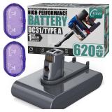 EGR Upgraded DC35 Battery Replacement Compatible with Dyson DC31 DC34 DC35 DC44 DC45 917083-01 Handheld Vacuum Cleaner (Not Fit All Type B)