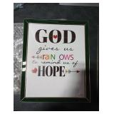 8x10 Picture Frame Set of 2 Green Frame